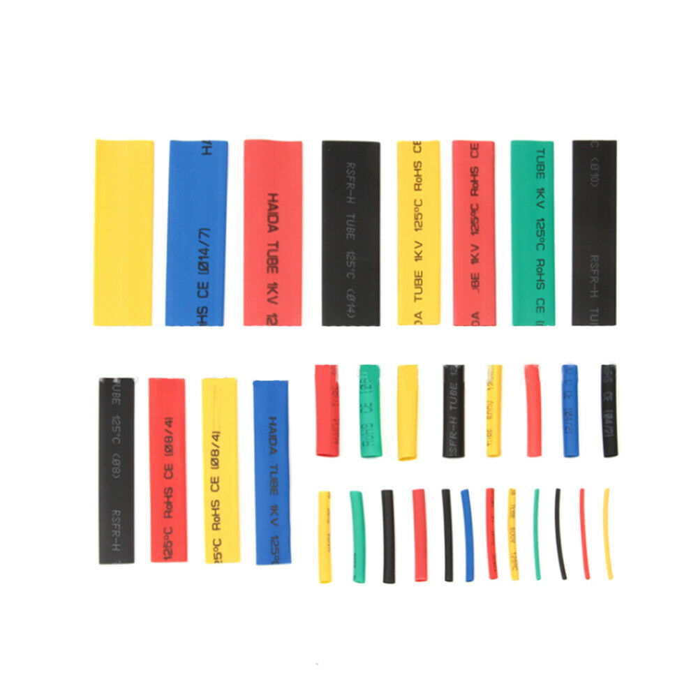164Pcs Shrinking Assorted Heat Shrink Tube Wire Cable Insulated Sleeving Tubing