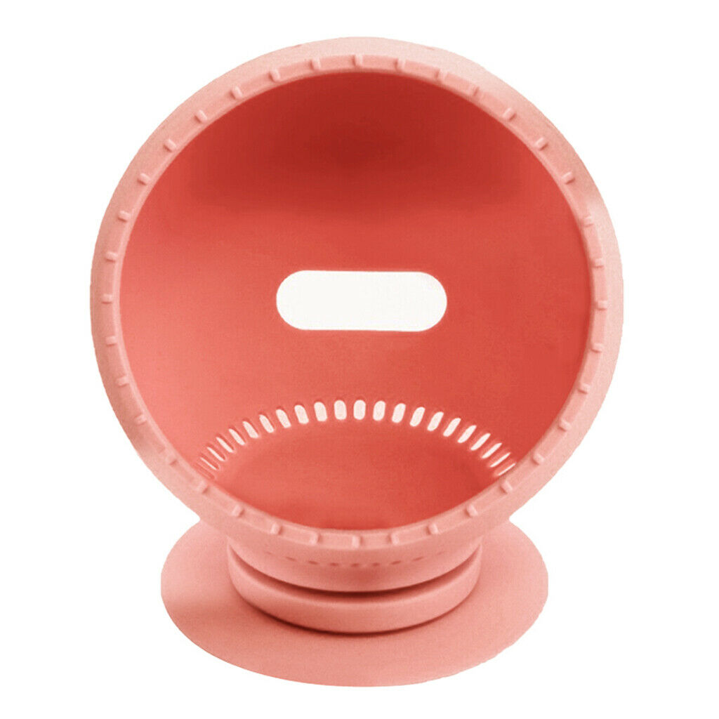 For Echo Spot 360 Rotation Silicone Protective Sleeve Case Protector pink