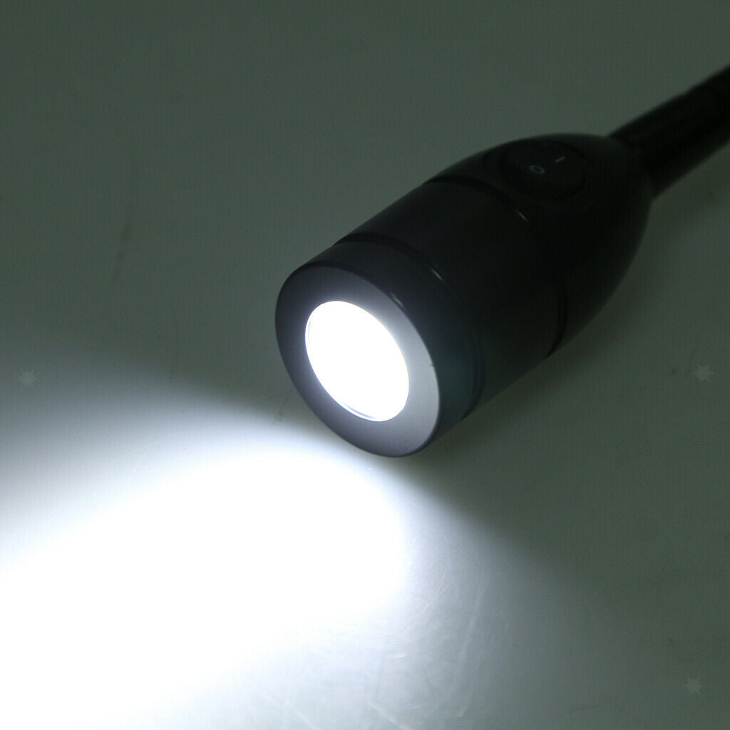 Marine Flexible Reading Light Spot Light Beside Desk Lamp 3W for Yacht RV