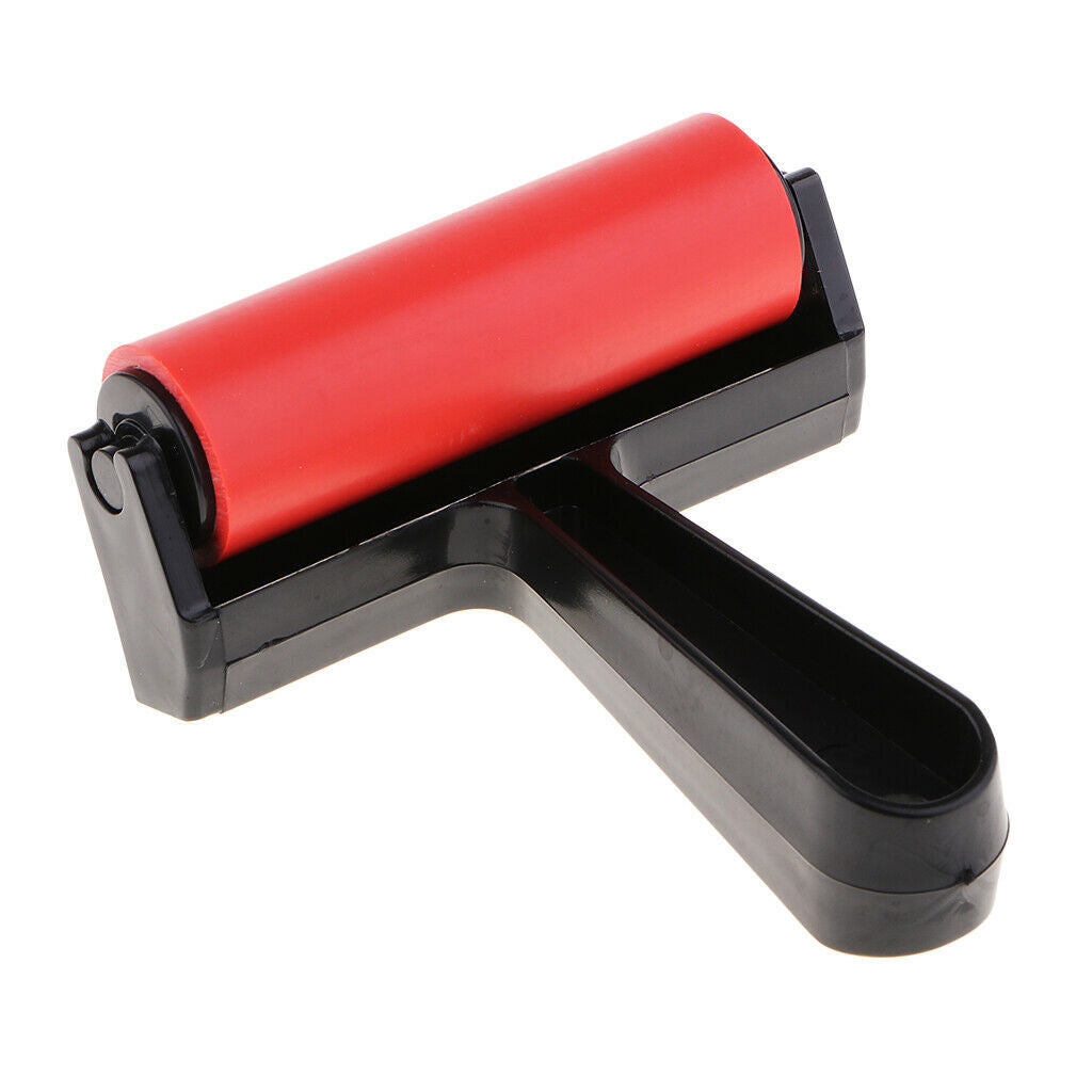 4inch   Rubber   Brayer   Roller   for   Printmaking ,  Printing ,  Oil