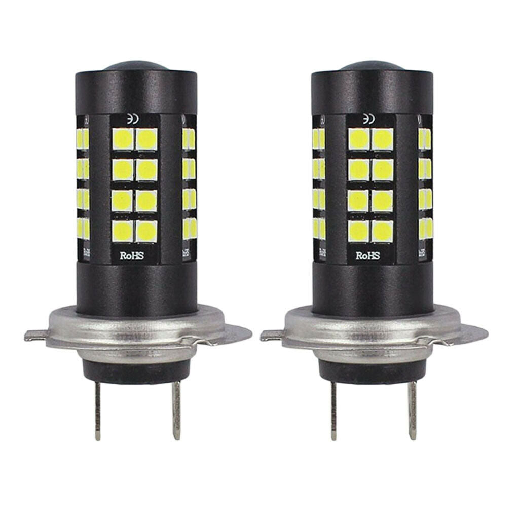Auto Car 44SMD LED Fog Headlight Bulb Conversion Kit Hi/Lo Beam Lamp H7 3030