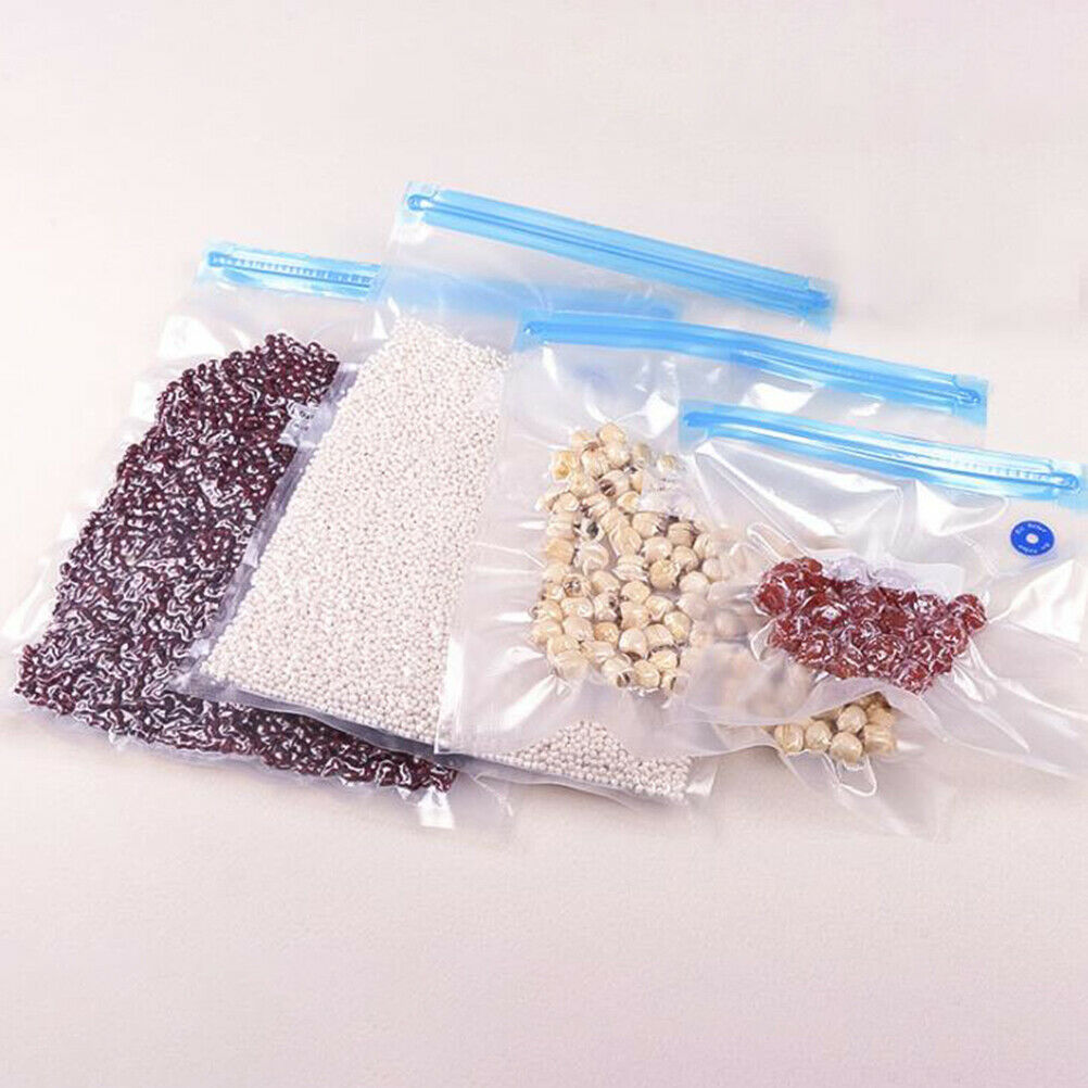 11PCS Vacuum Sealed Bags Food Saver Storage Plastic Grain Vacuum Wrap B a1J.DD