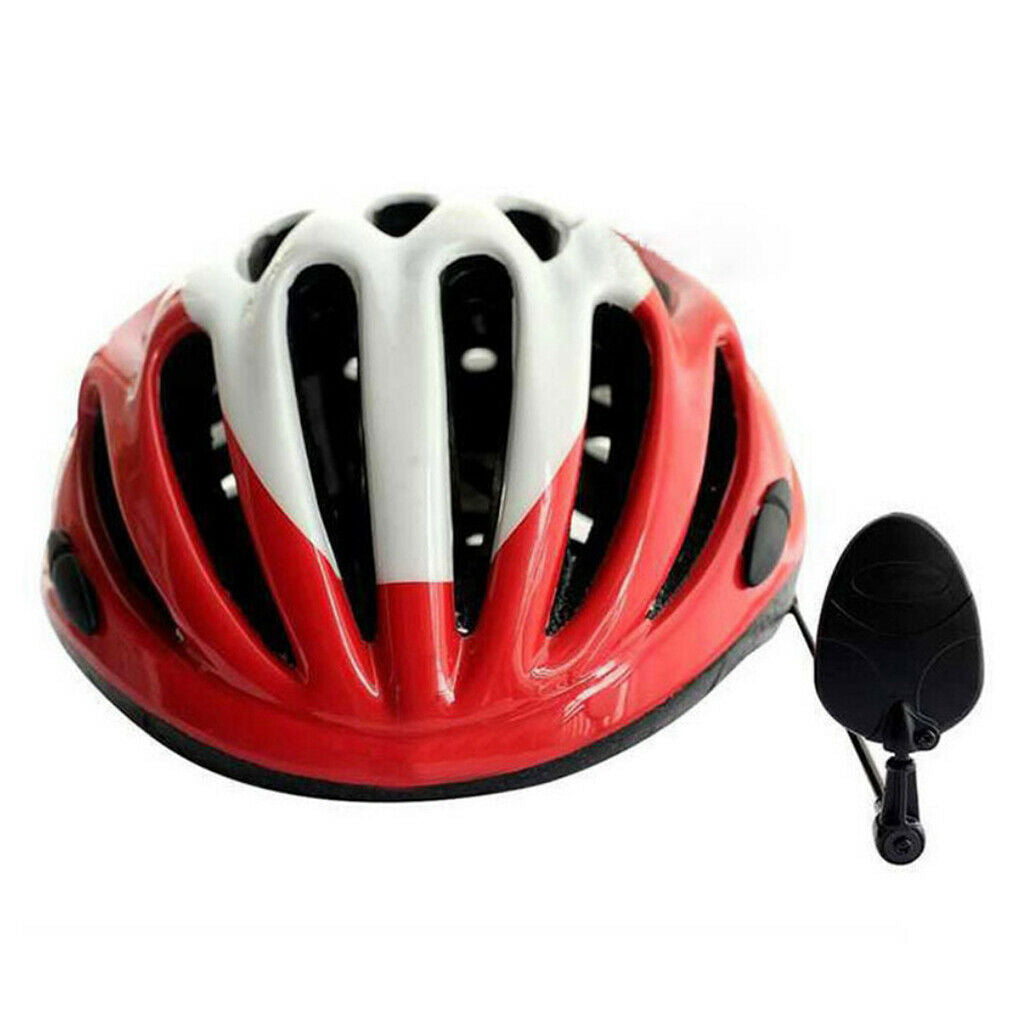 2x Bike Rear View Helmet Mirror Safety  Cycle Rearview Mirror