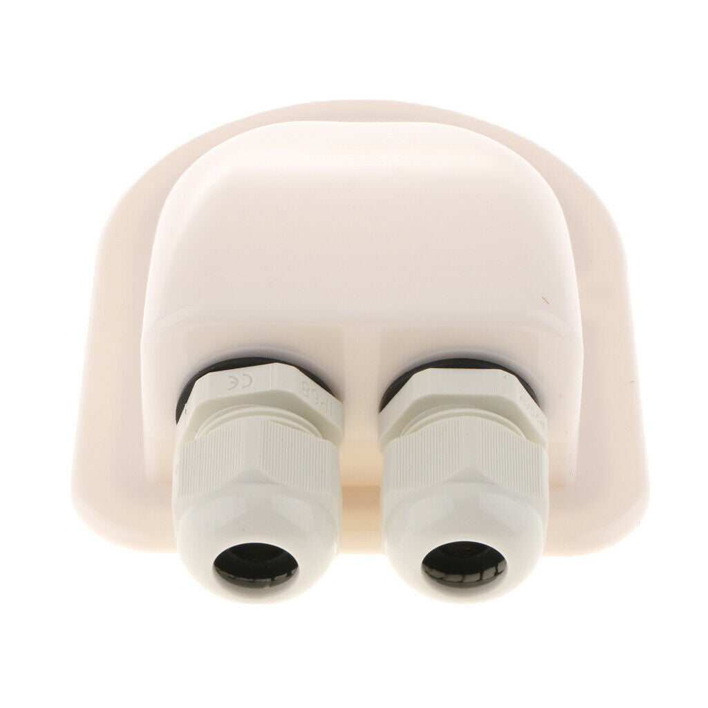 Roof Solar Panel Cable Entry Gland TWO HOLES Cable Gland Box ,For Caravan RV