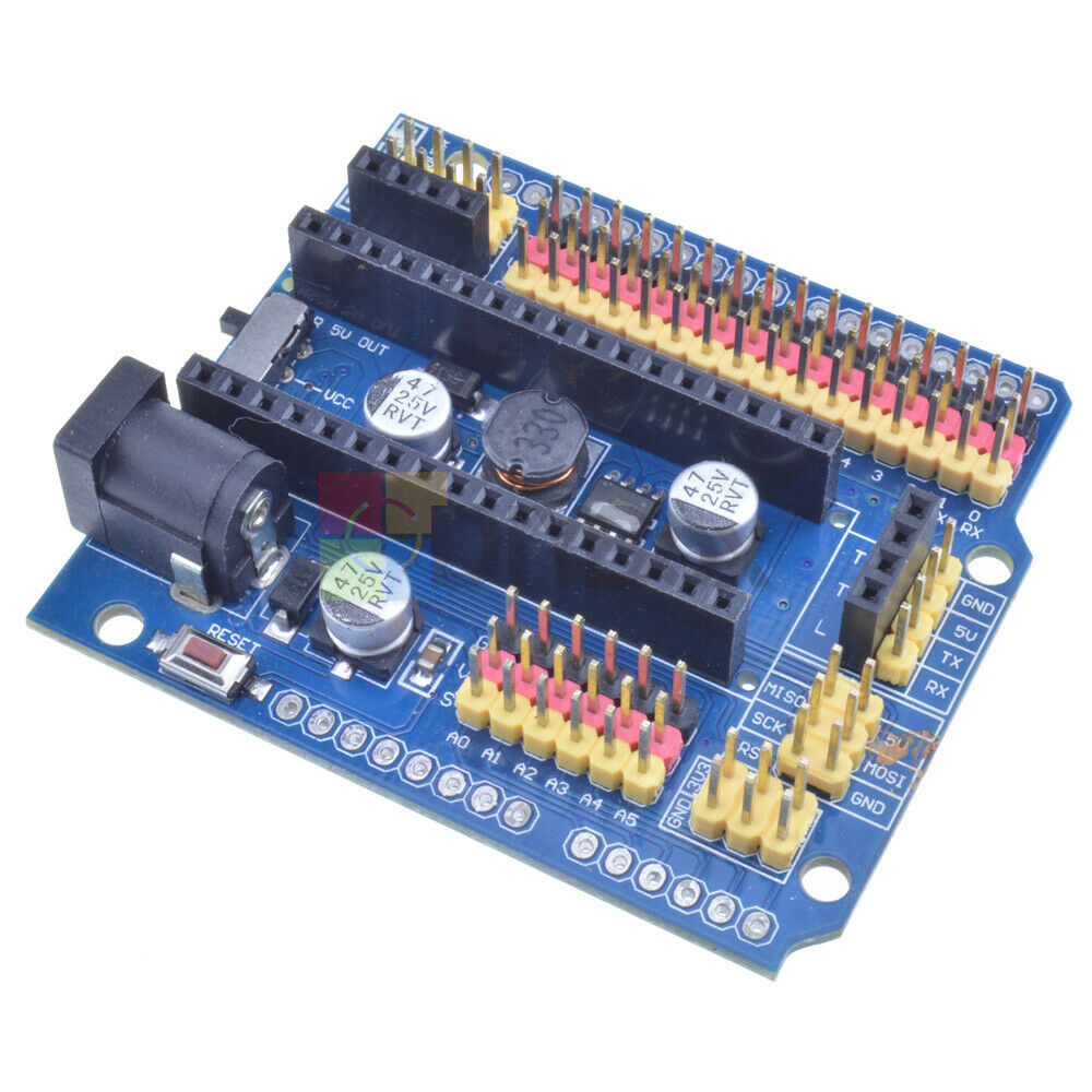 Fit ForArduino Nano Expansion Board Micro Sensor Shield v3.0 I/O Uno R3 leonardo