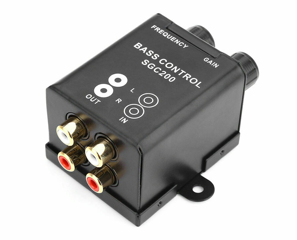 Auto Remote Level Volume Amplifier Subwoofer Equalizer Crossover Bass Controller