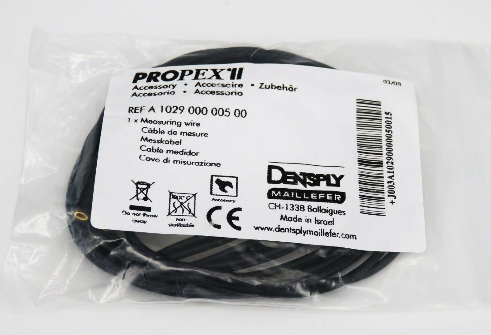 Dental Measuring USB Probe Wire Cord Cable for ProPEX II Apex Locator