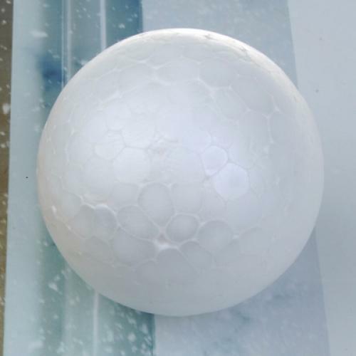10x Styrofoam Foam Ball Sphere for DIY Craft Modeling Making 7cm White