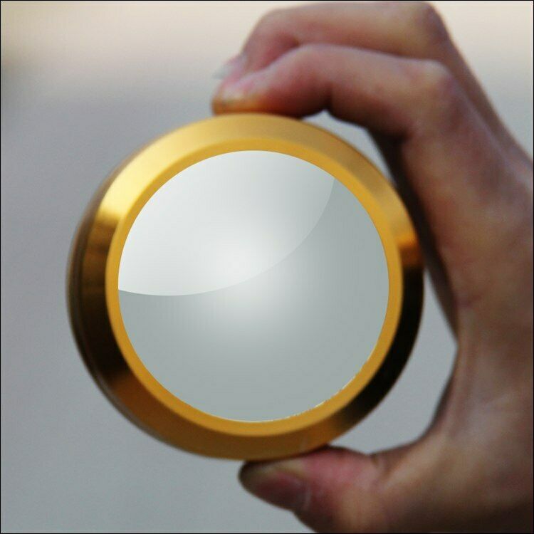 3.5X 80mm Paperweight Magnifying Glass Loupe Metal Frame Magnifier for Reading