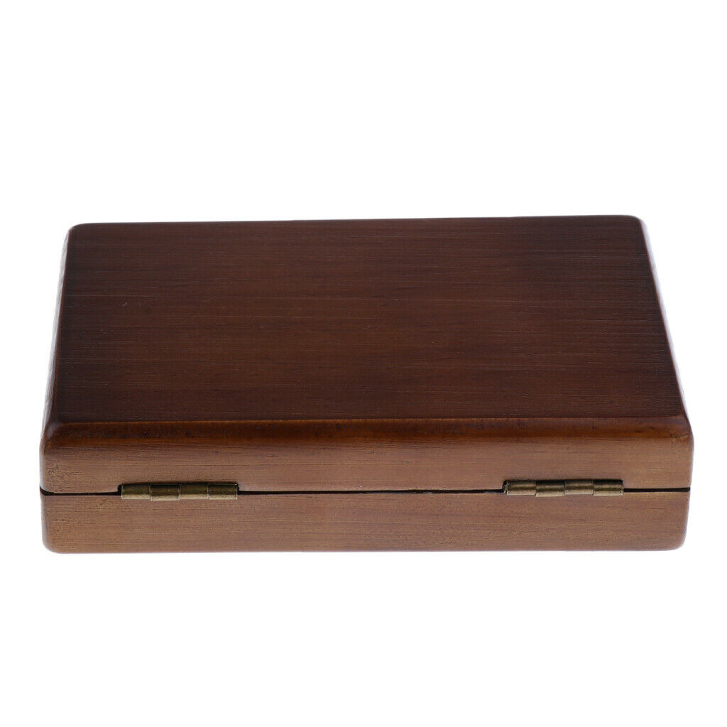 Fly Fishing Box Dry Fly Box Wooden Fishing Flies Lure Case Slit Foam Insert