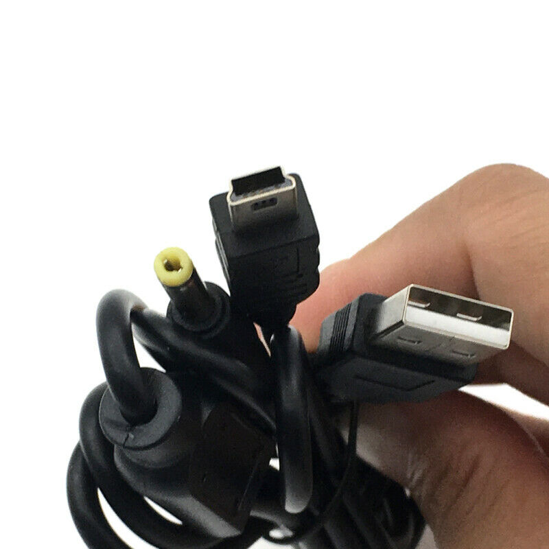 1.2M Charger Power 2 in 1 USB Data Charging Cable Cord for Sony PSP 2000 3000