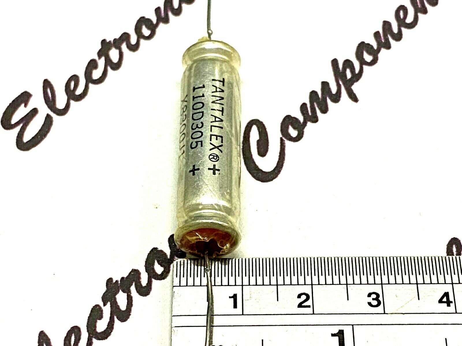 1pcs - Sprague Tantalex 3uF 300V 110D305X8300J1 Axial Capacitor