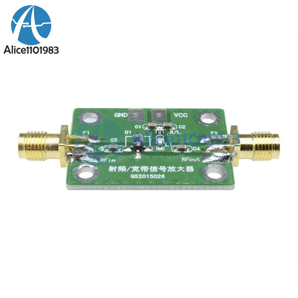 2PCS 0.1-2000MHz RF Wideband Amplifier 30dB Low-noise LNA Broadband Receiver