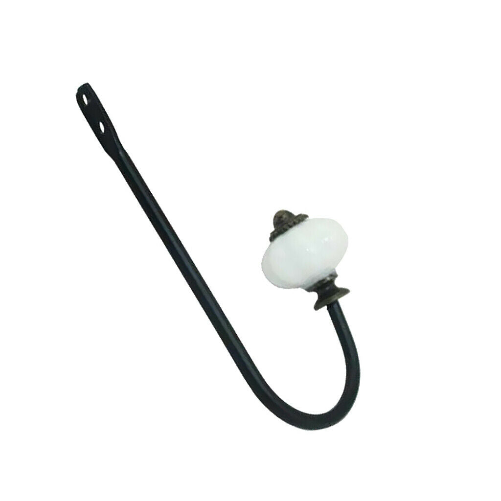 1pc European Ceramic Head Door Wall Hooks Holder Key Towel Coat Hat Hanger