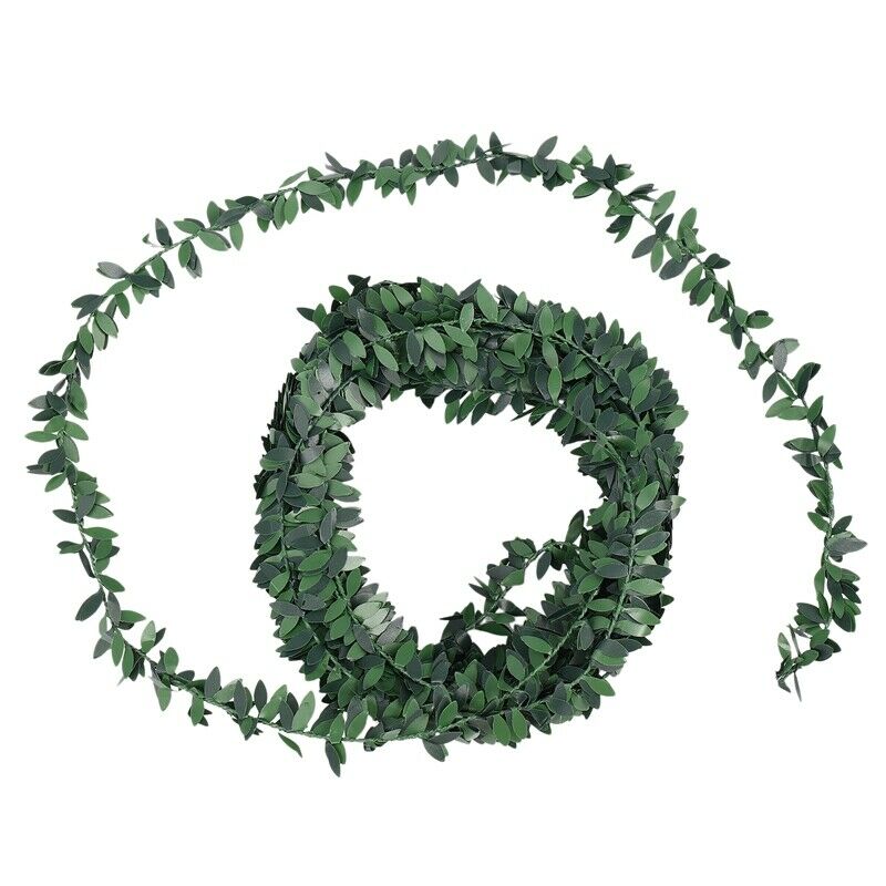 1X(7.5M Artificial Ivy Garland Foliage Green Leaves Simulated Vine For Wedding3)