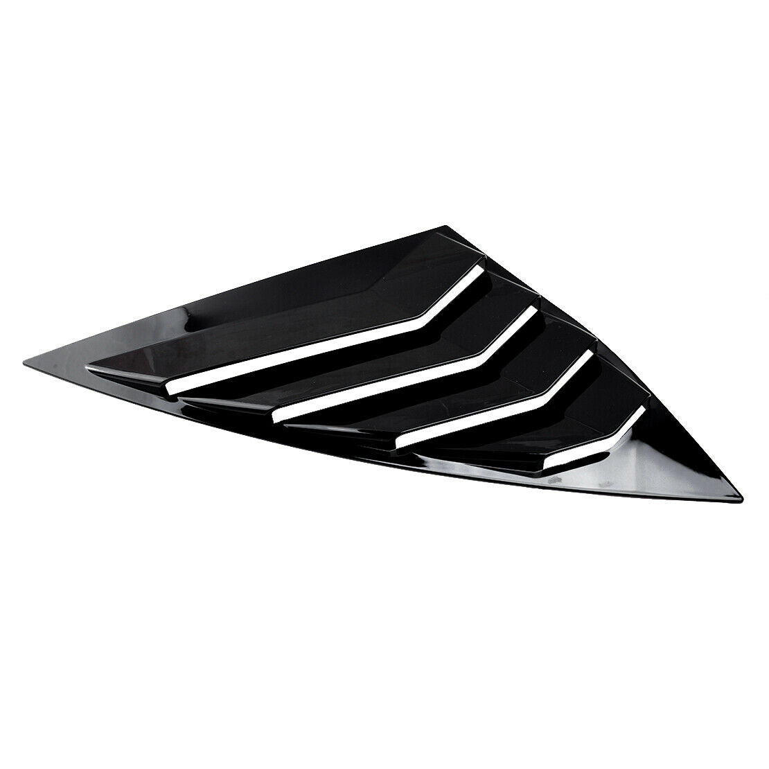 Glossy Black Window Side Louvers Vent Fits For VW Jetta A7 MK7 GLI 2019 2020