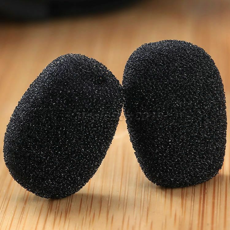 5Pcs 20x5mm Mic Cover Soft Foam Windscreen For Handheld Stage Microphone Karaoke