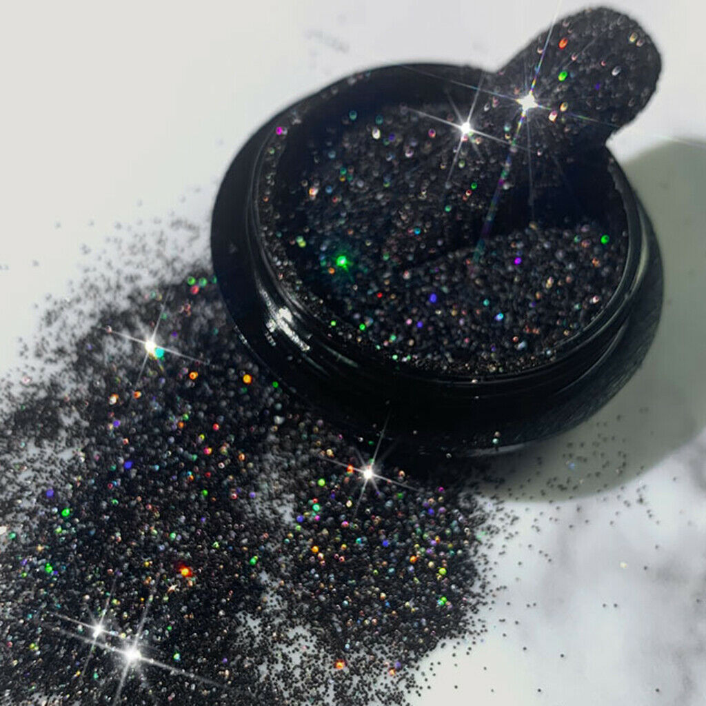 6x Nail Art Glitter Acrylic UV Gel Tips Dust Power Nail Art Accessory Gifts