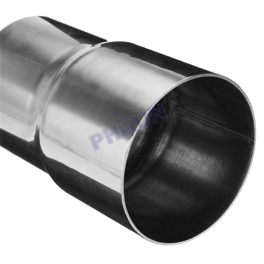 2.5" ID to 2.26" OD Car Exhaust Pipe Adapter Connector Premium Stainless Steel
