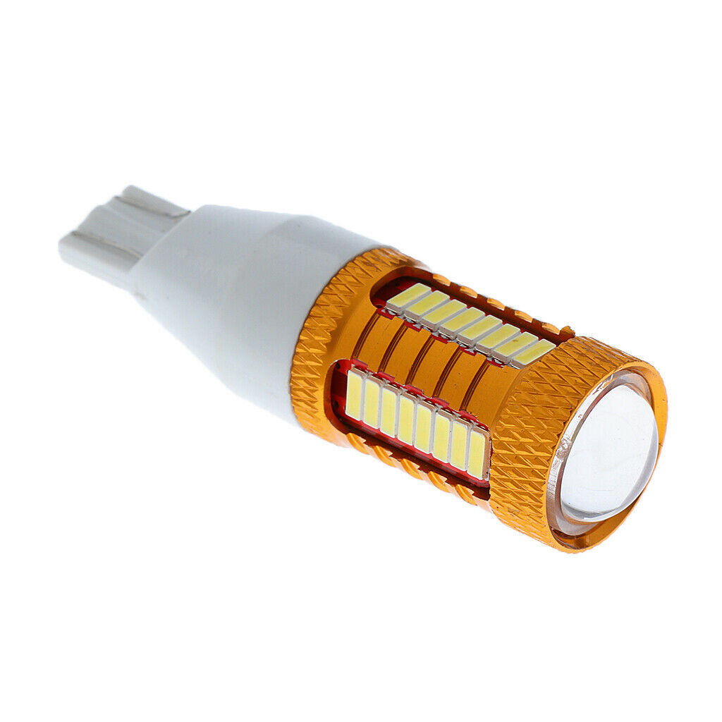2 Pieces Car T15 4014 32SMD LED Turn Signal Reverse Bulbs 6500K-7500K White