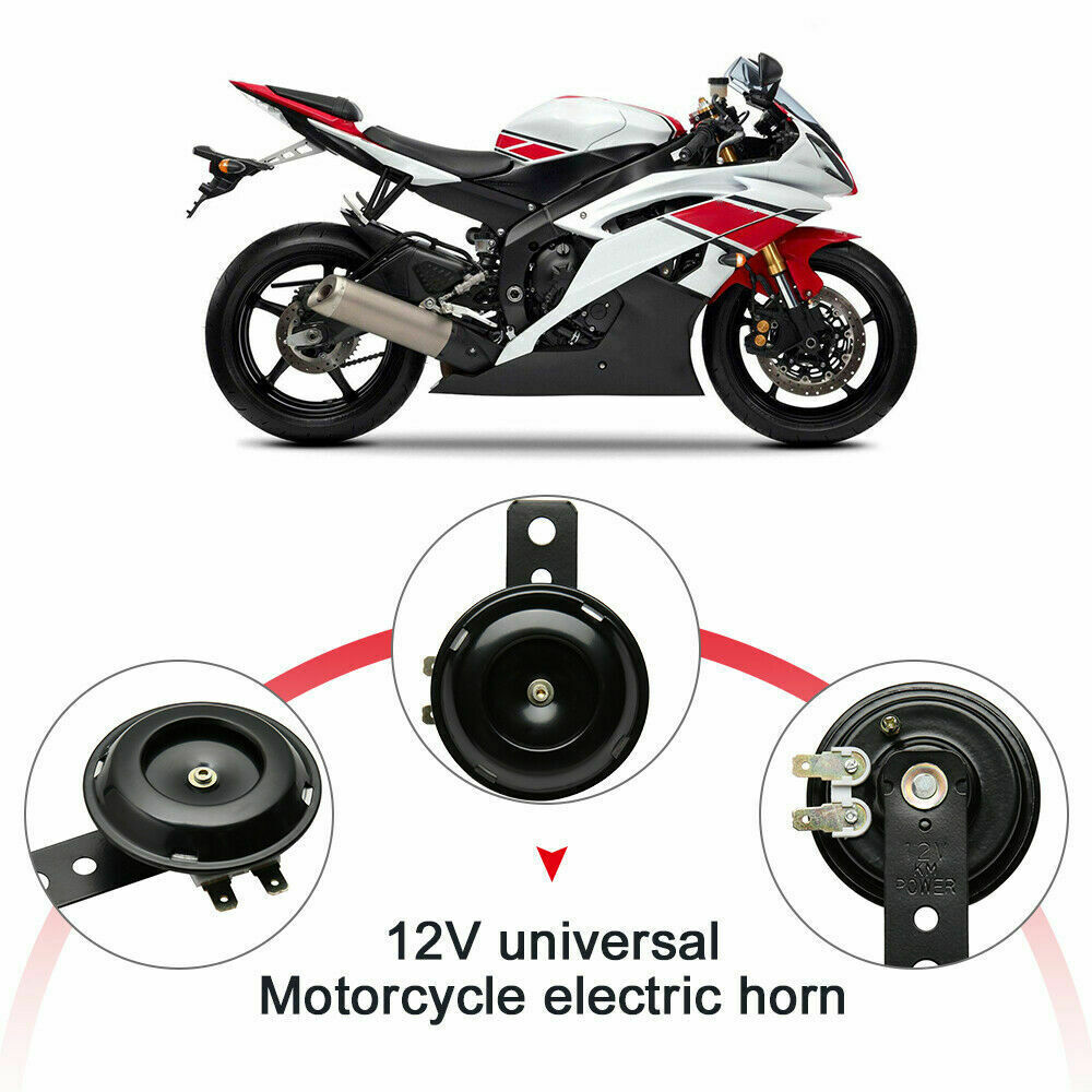 DC12V/1.5A 110dB  Loud Air Horn Trumpet For Electric Motorcycle/Scooter