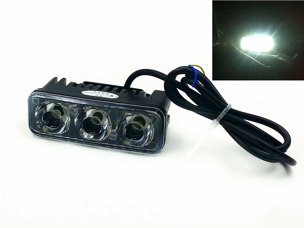 LED Spot Fog Lamp Driving Running light ATV Boat Electrocar Trunk Off-road Car