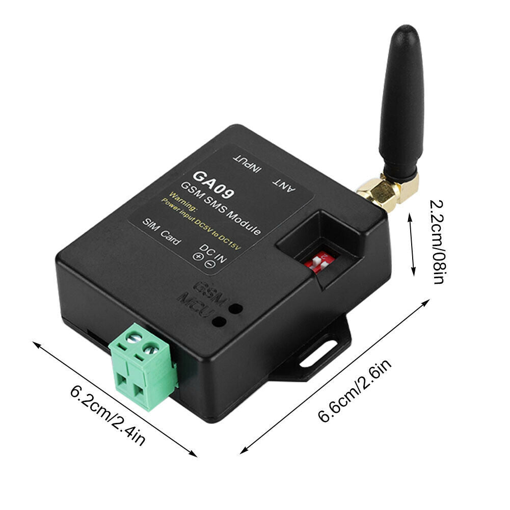 GA09 GSM Alarm System SMS & Calling Wireless Alarm GSM(2G) 850/900/1800/1900 MHz