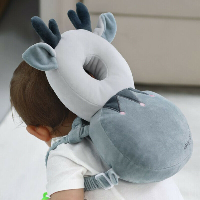 Baby Safety Walking Pillow Rucksack Cushion Toddler Cute Head Back Protector HN