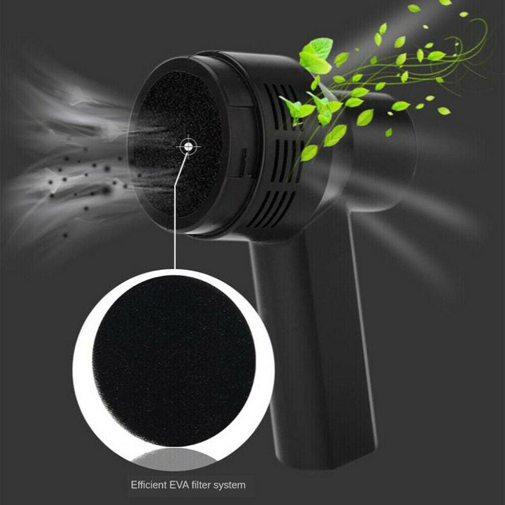 Portable Cordless Electric Air Duster Keyboard PC Car Cleaner Tool Rechargeable