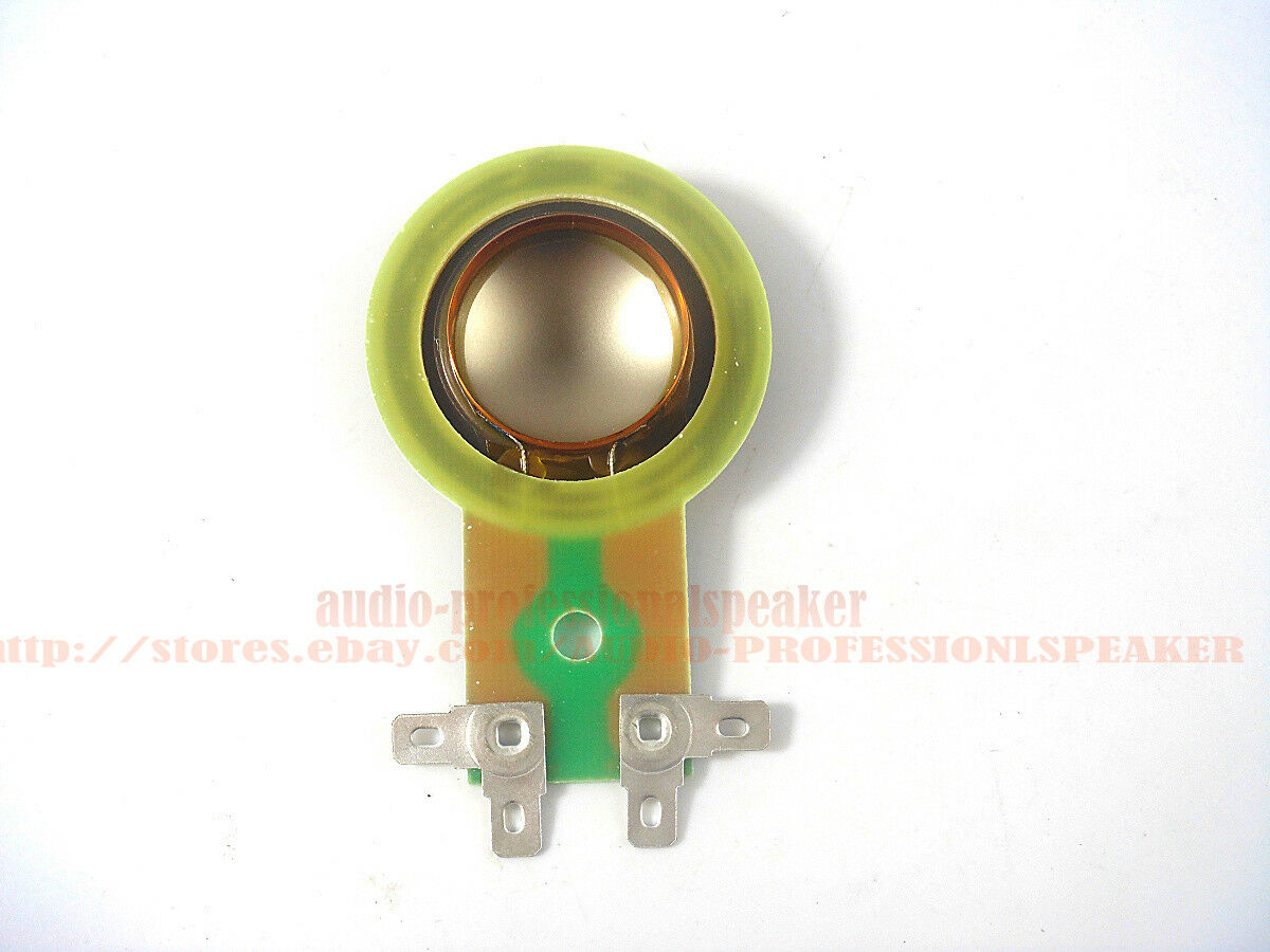2PCS  25.5mm Voice Coil Horn Tweeter Diaphragm Titanium Film Copper Speaker