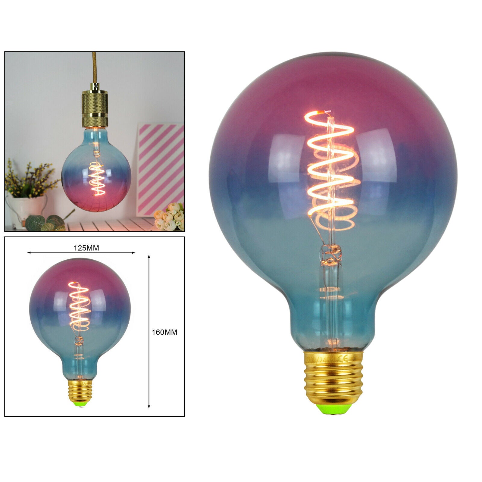 LED Edison Bulb Edison Bulb Filament Edison LED Light Bulbs for Kitchen Cafe