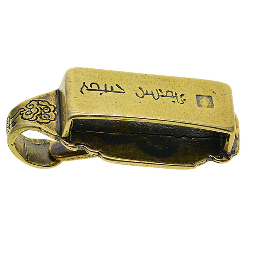 Pure Solid Brass Key Chain Belt Loop Key Holder Storage Compact Hanging