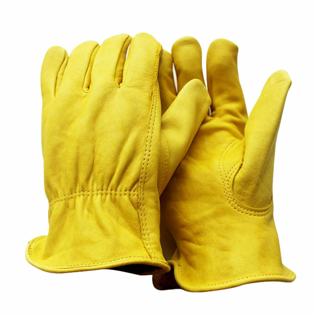 Industrial Safety Gloves Sheepskin Driver Work Gloves Construction Gloves XL