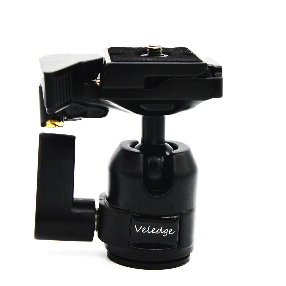 360 Rotate Camera Camcorder Tripod Monopod Ball Head Quick Release Plate