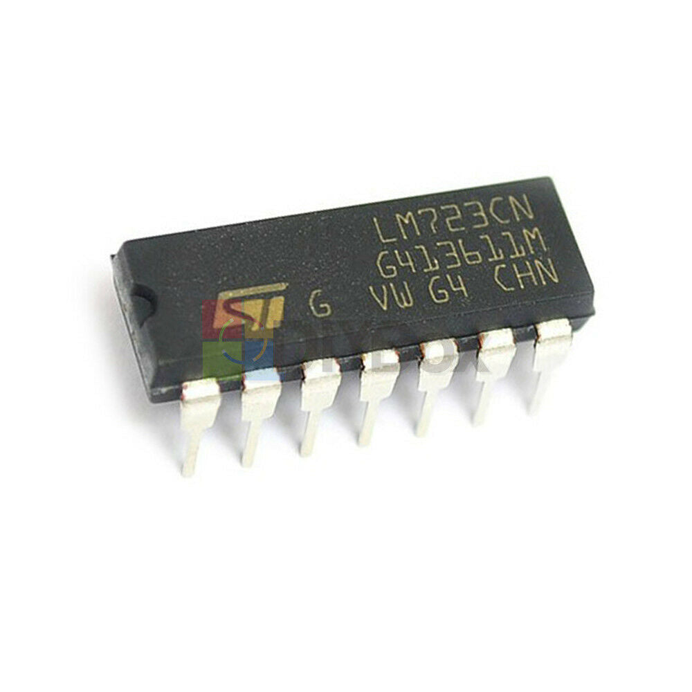 20PCS LM723 LM723CN NSC/ST DIP-14 IC Adjustable Voltage Regulator 2-37V