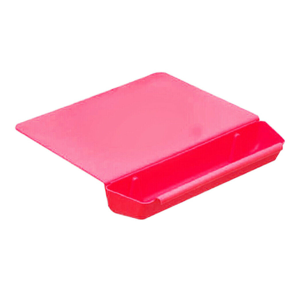 Kitchen Detachable Chopping Board w/ Storage Groove Non-Slip Food grade Red