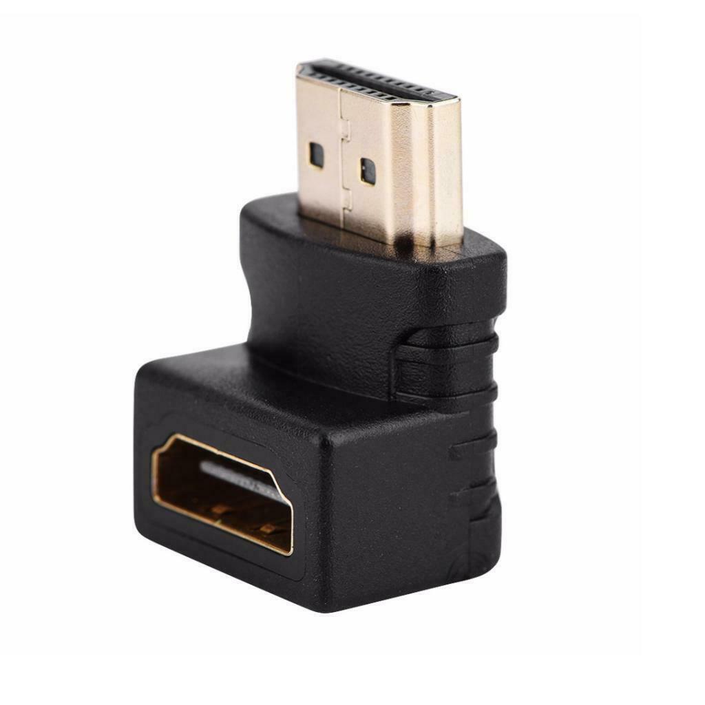 HDMI 90degree L shaped Connector Cable Male to Female Right Angle