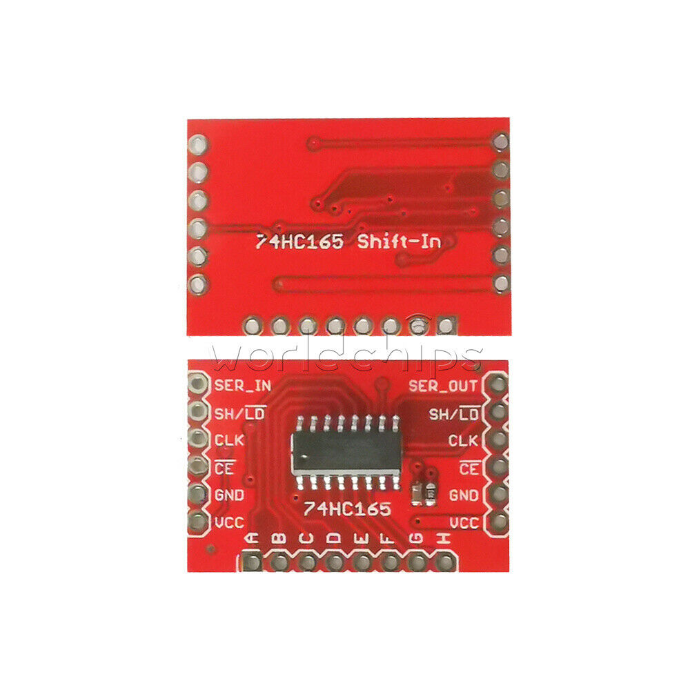 Shift-In Breakout Switch Register SN74HC165N Conversion Module Board Headform