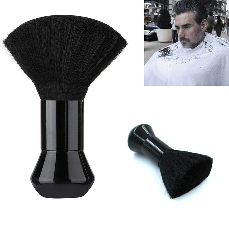 1PC Soft Black Neck Face Duster Beard Brushes Barber Hair Cleaning Hairbr Tt