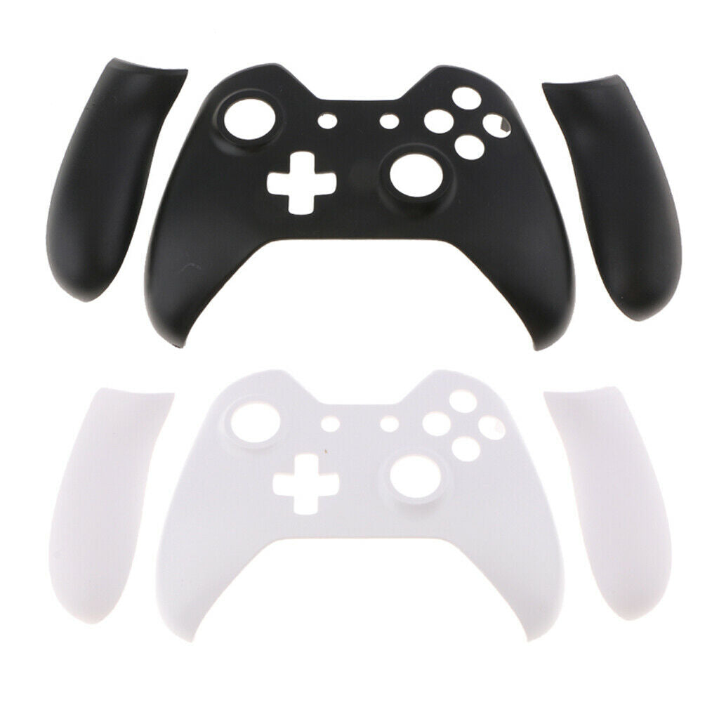 4 Sets Soft Touch Front Shell Faceplate + L R Panel for   One Controller