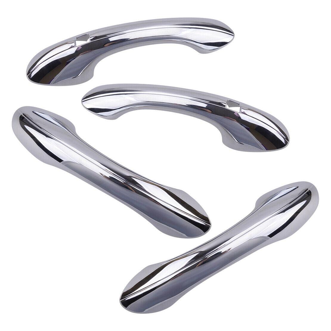4x Chrome ABS Side Door Handle Cover Trim Fit For Hyundai Santa Fe 2019-2020 New