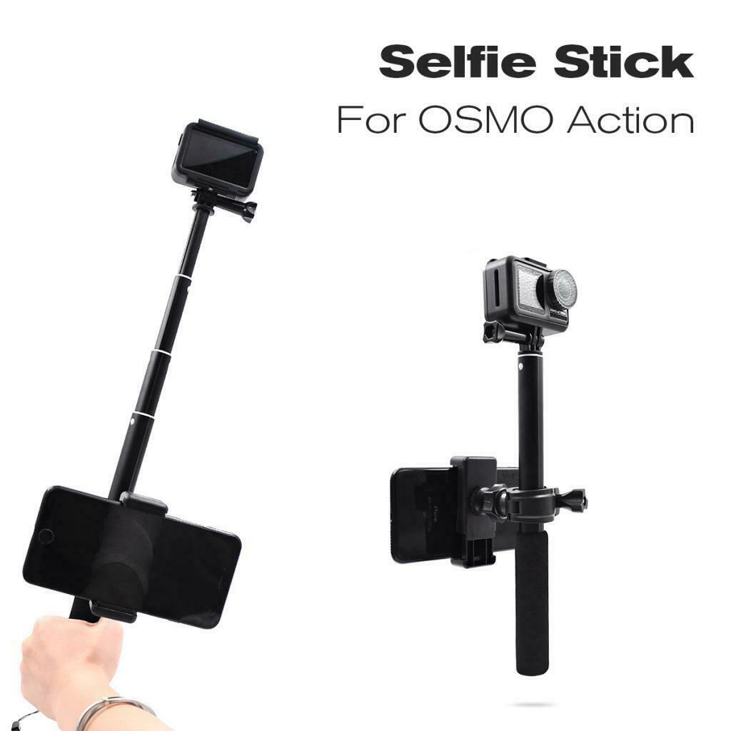 Selfie Stick With Phone Holder For DJI OSMO Action