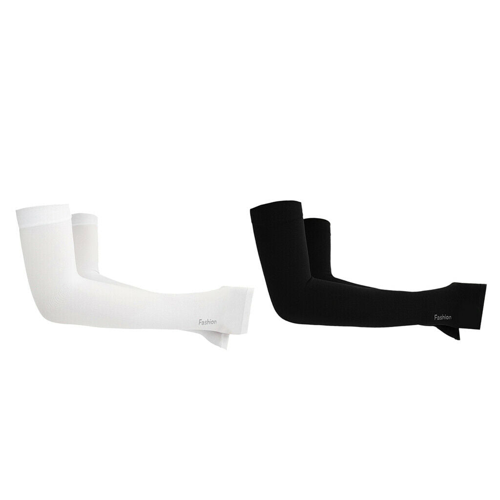 Cooling Arm Sleeves Sun-Block Protector Golf Basketball Tennis Running