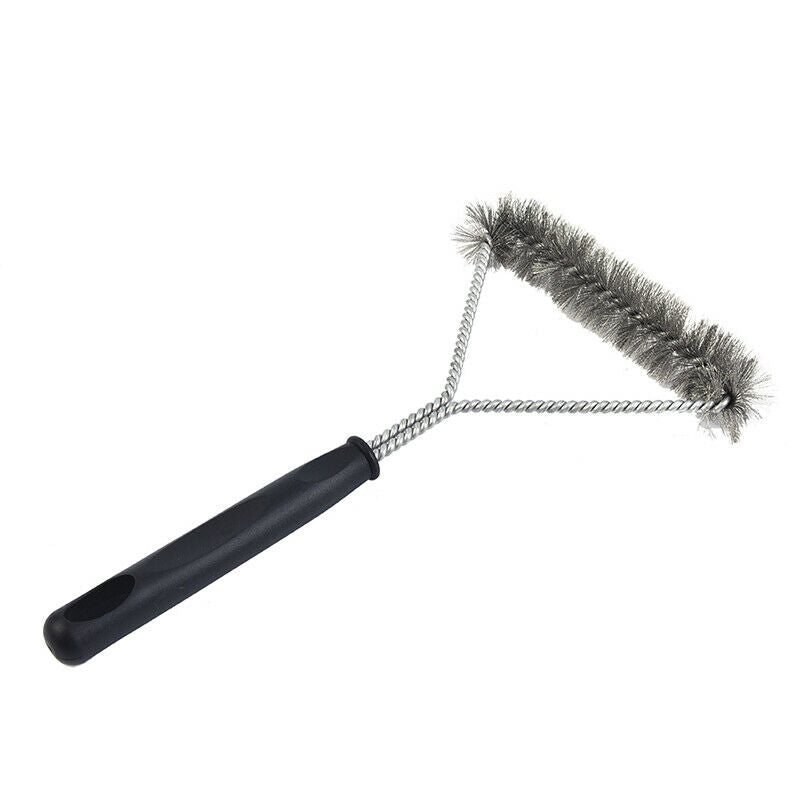 Kitchen BBQ Grill Barbecue Cleaning Brush Stainless Steel Cooking Tool Br.l8