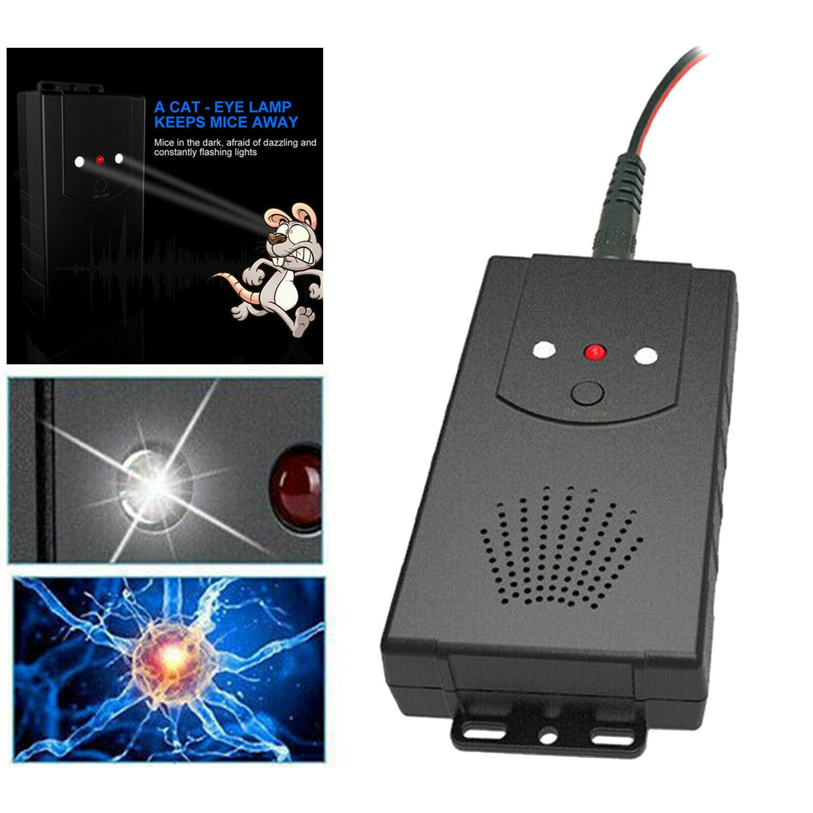 Ultrasonic Mouse Repeller Repellent Vehicle Car Rodent Repeller DC Version