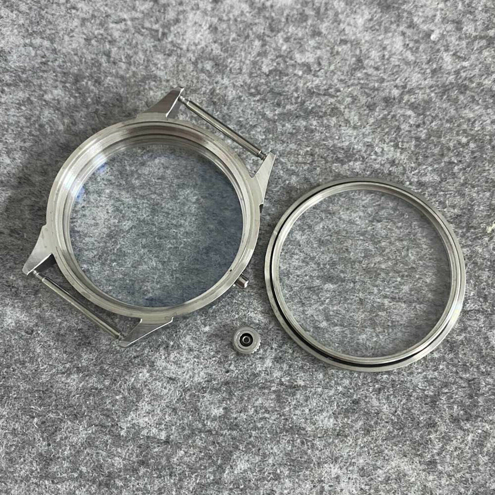 42MM Stainless Watch Case Bottom Watch Case for ETA6497 ST36 Watch Movement