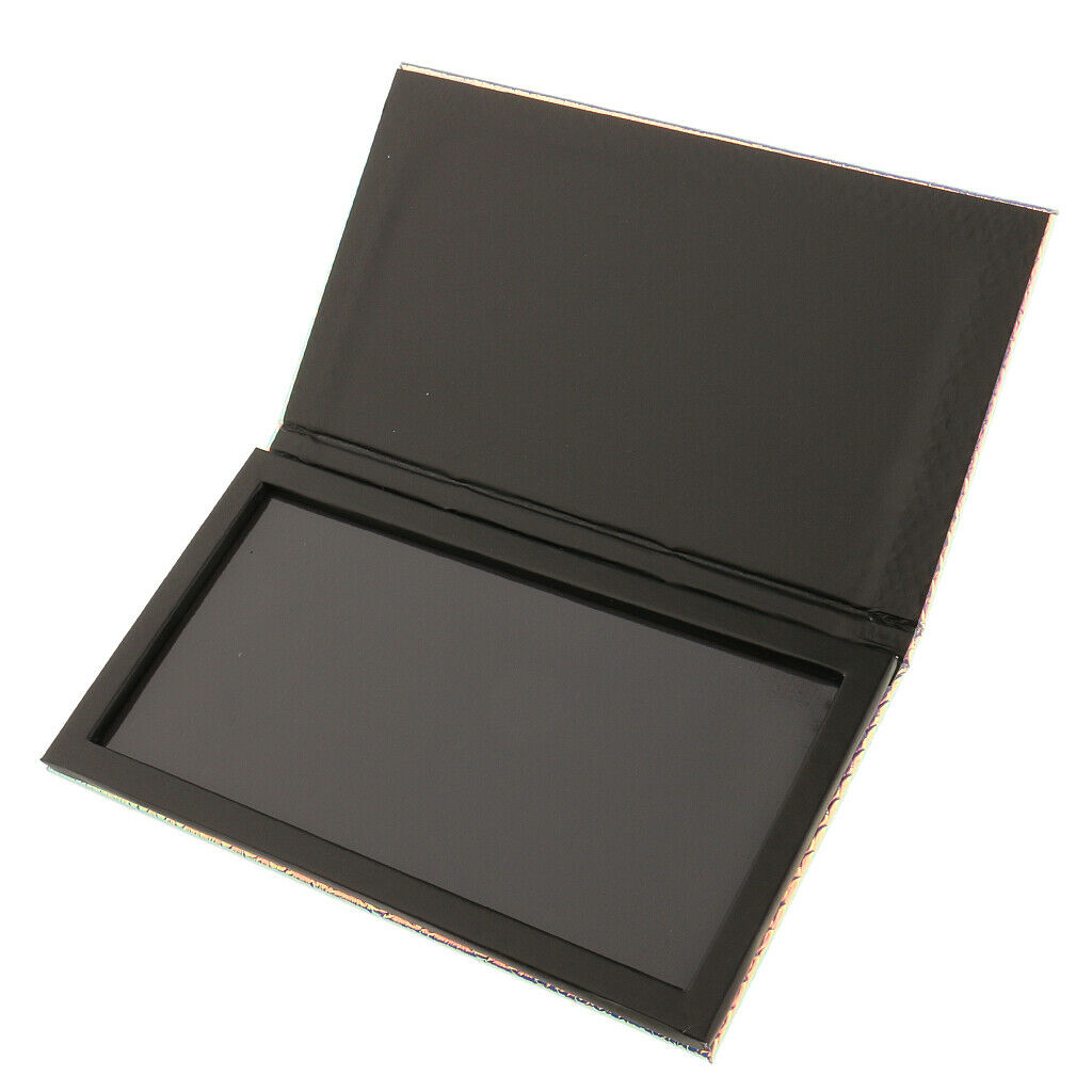2 Pieces Empty Magnetic Palette Container Box for Eyeshadow Powder Makeup