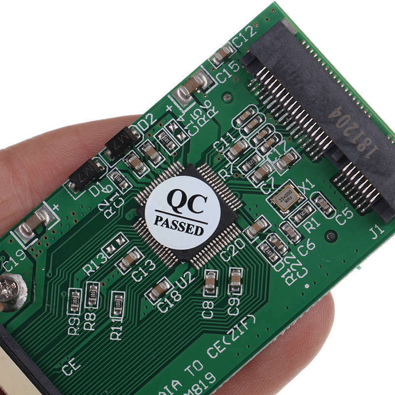 Mini Msata Pci-E 1.8 Inch Ssd To 40 Pin Zif Ce Cable Adapter Converter Card Y2C5