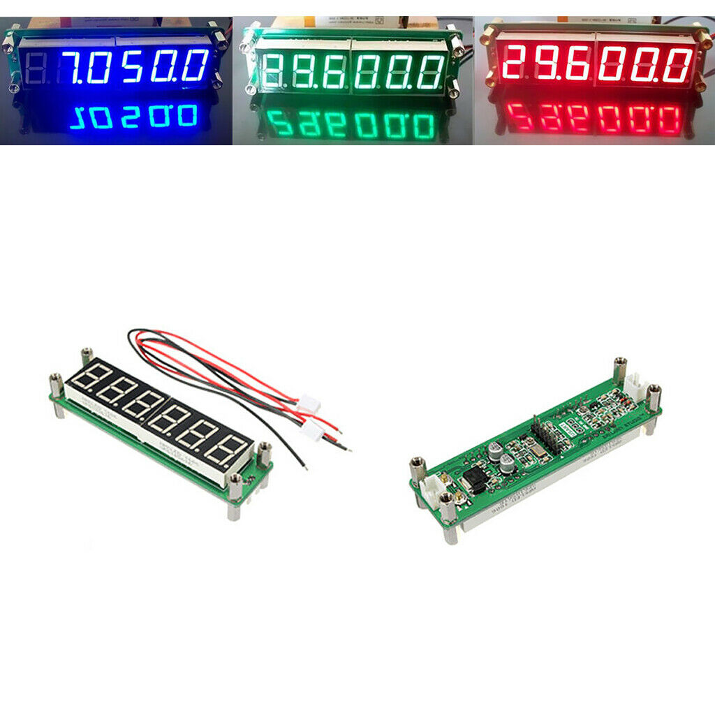 LED Digital Frequency Counter Tester Cymometer Measurement 1~1000 MHz Red