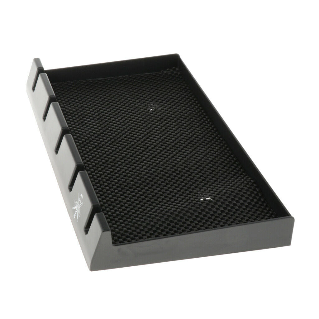 Salon Plastic Hair Clipper Storage Holder Appliance Organizer Stand Tray